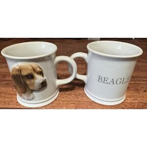 Two Beagle Dog 3D Mug Coffee Cup Xpres Best Friends originals 1999
